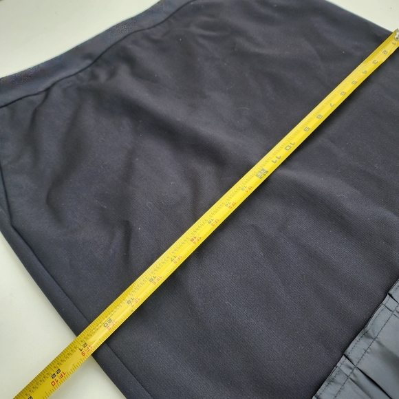 Simply Vera Wang Distinctive Black Womens Skirt Pleated Sarin Hem Size 12 - Picture 3 of 10